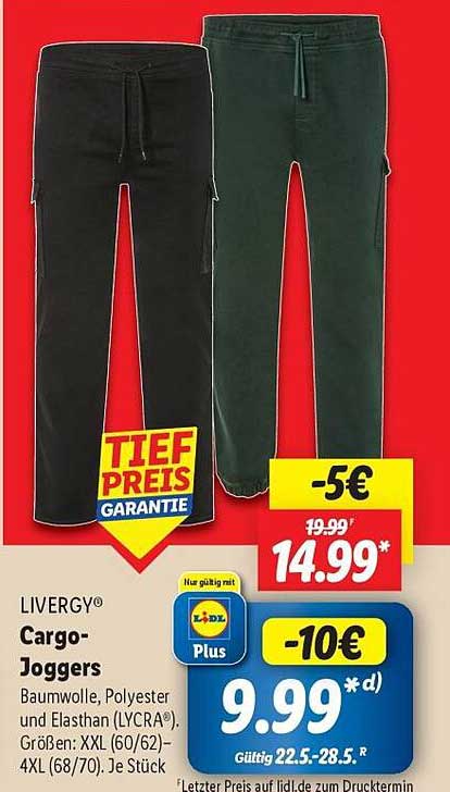 LIVERY® Cargo-Joggers - Das perfekte Upgrade für Deinen Kleiderschrank!