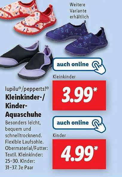 lupilu®/pepperts® Kleinkinder-/Kinder-Aquaschuhe