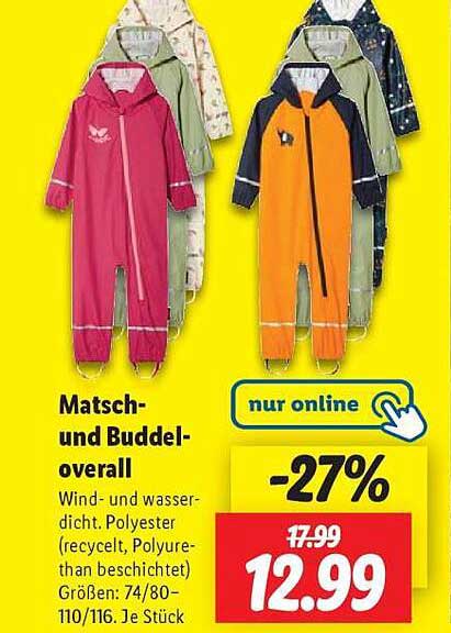 Matsch- und Buddel-Overall