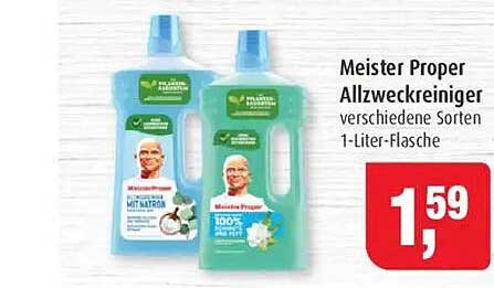 Meister Proper Allzweckreiniger verschiedene Sorten 1-Liter-Flasche