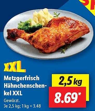 Metzgerfrisch Hähnchenschenkel XXL