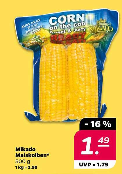 Mikado Maiskolben* 500 g