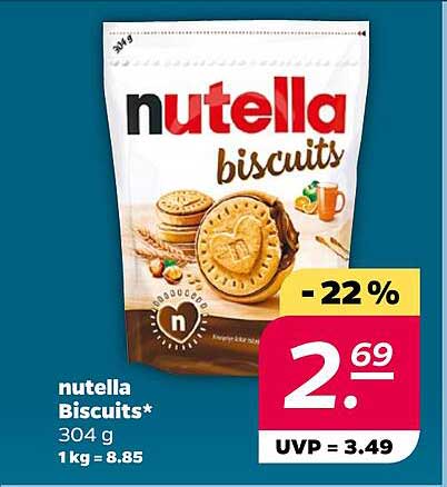 nutella Biscuits 304 g - Jetzt nur 2,69 €!