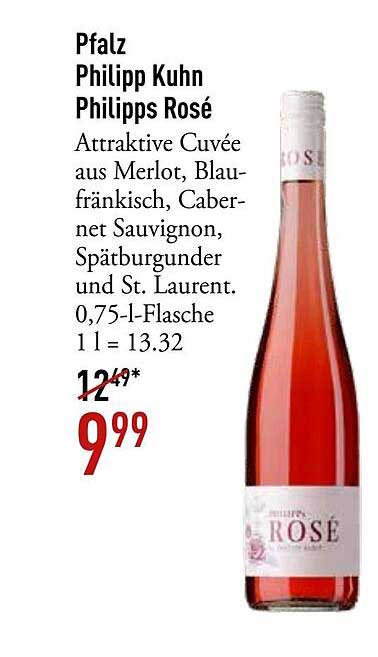 Pfälzer Philipp Kuhn Philipps Rosé