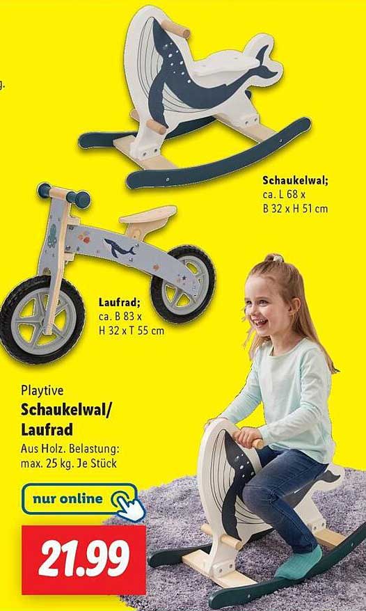 Playtive Schaukelwal/Laufrad