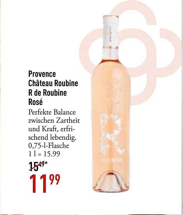 Provence Château Roubine R de Roubine Rosé