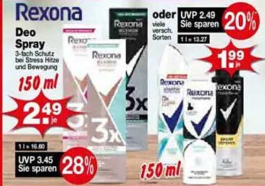 Rexona Deo Spray 150 ml