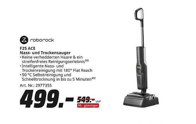 Roborock F25 ACE Nass- und Trockensauger