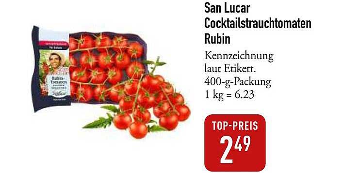 San Lucar Cocktailstrauchtomaten Rubin