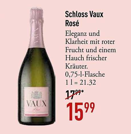 Schloss Vaux Rosé