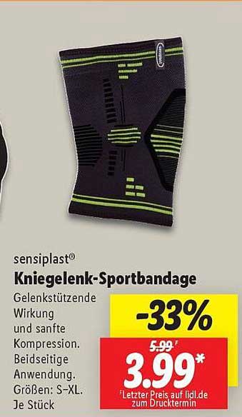 sensiplast® Kniegelenk-Sportbandage