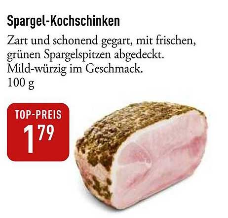 Spargel-Kochschinken