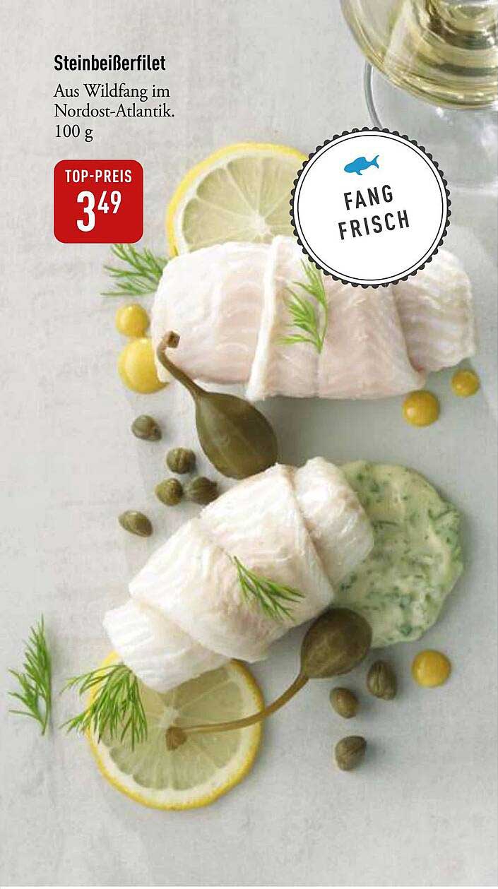 Steinbeißerfilet aus Wildfang im Nordost-Atlantik