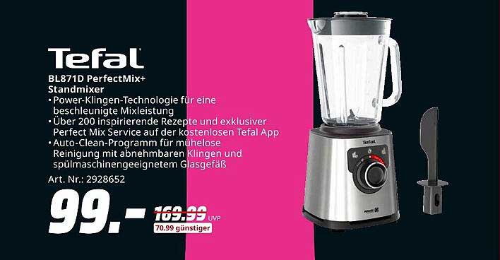Tefal BL871D PerfectMix+ Standmixer