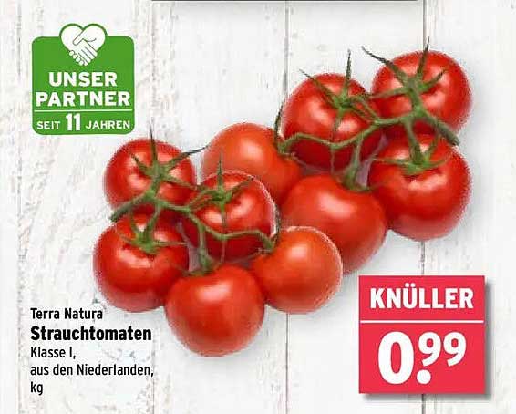 Terra Natura Strauchtomaten Klasse I, aus den Niederlanden, kg