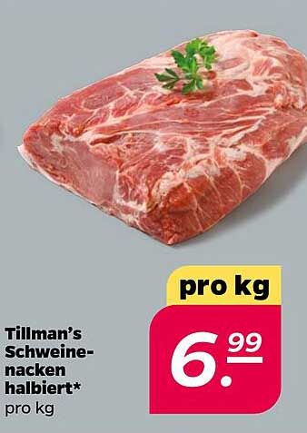 Tillman’s Schweinenacken halbiert - pro kg