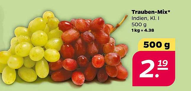 Trauben-Mix* Indien, Kl. I 500 g