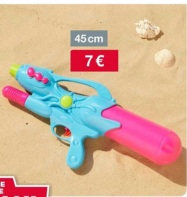 Wasserpistole 45 cm – Buntes Spritzvergnügen für die ganze Familie