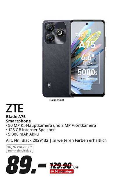 ZTE Blade A75 Smartphone