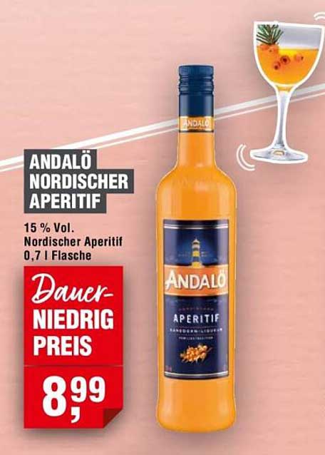 ANDALÖ NORDISCHER APERITIF 0,7 L