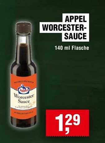 APPEL WORCESTERSAUCE 140 ml Flasche