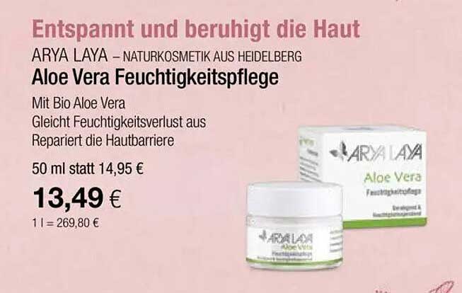 ARYA LAYA Aloe Vera Feuchtigkeitspflege