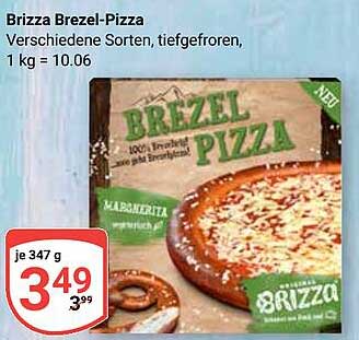 Brizza Brezel-Pizza - Verschiedene Sorten, tiefgefroren