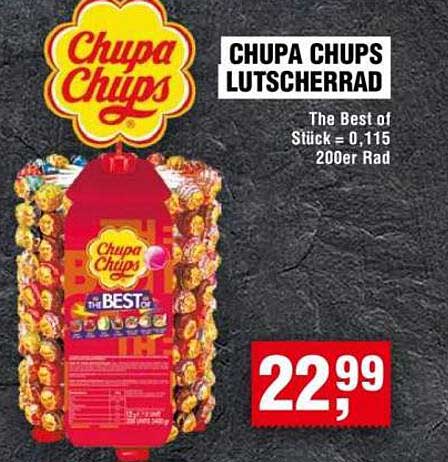 CHUPA CHUPS LUTSCHERRAD