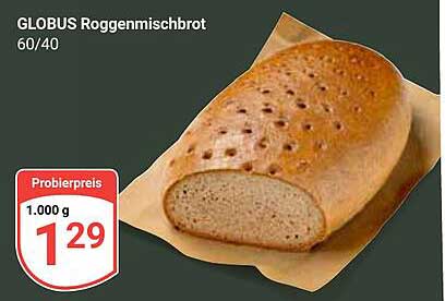 GLOBUS Roggenmischbrot 60/40