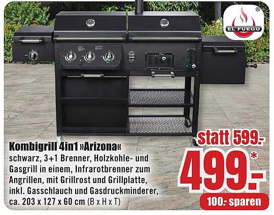 Kombigrill 4in1 »Arizona«