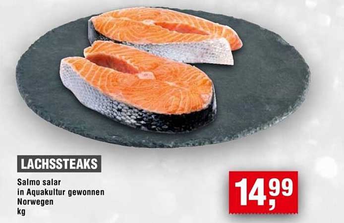 LA CHSSTEAKS - Salmo salar in Aquakultur gewonnen aus Norwegen