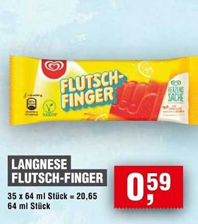 LANGNESE FLUTSCH-FINGER