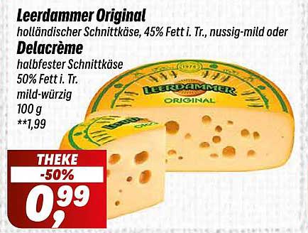 Leerdammer Original holländischer Schnittkäse - 50% Rabatt