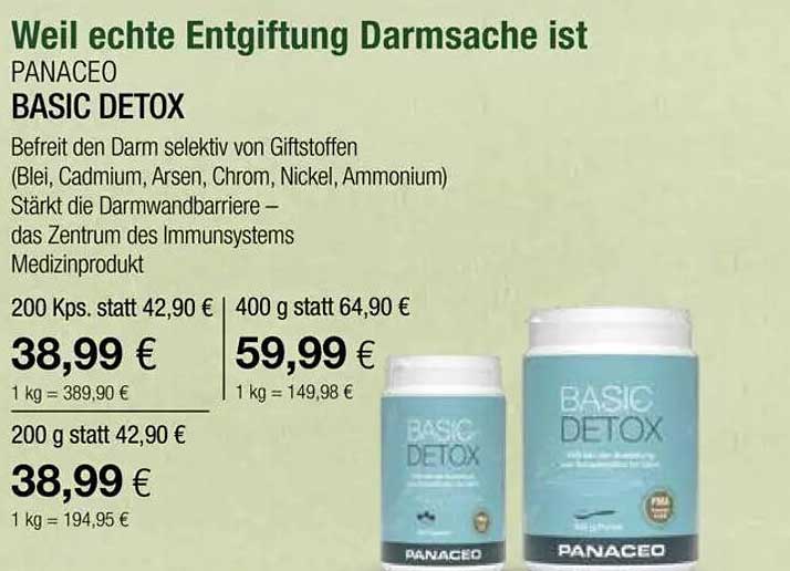 PANACEO BASIC DETOX