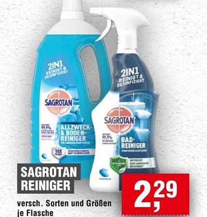 SAGROTAN REINIGER - 2in1 Allzweck- und Bad-Reiniger