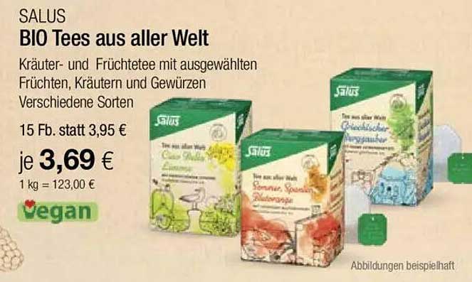 SALUS BIO Tees aus aller Welt