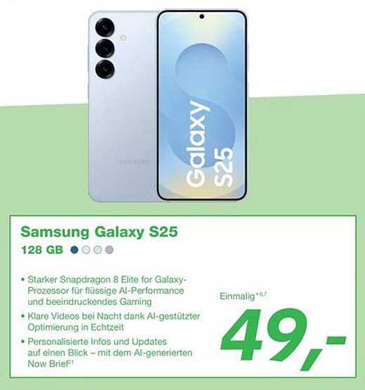 Samsung Galaxy S25 - 128 GB