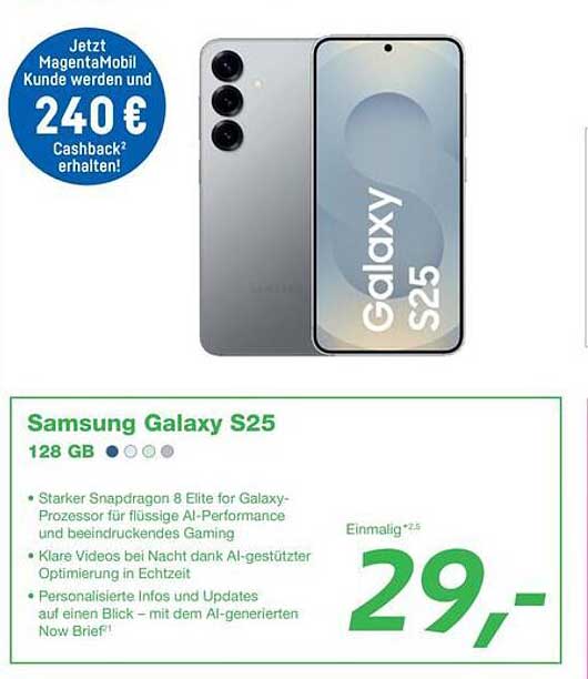 Samsung Galaxy S25 128 GB