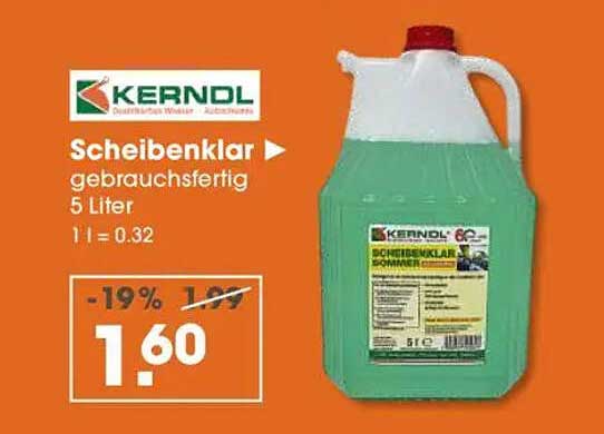 Scheibenklar gebrauchsfertig 5 Liter