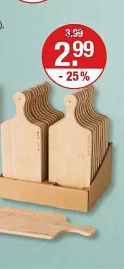 Schneidebrett aus Holz - jetzt für nur 2,99 €!