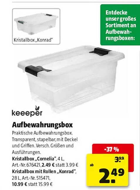 Aufbewahrungsbox