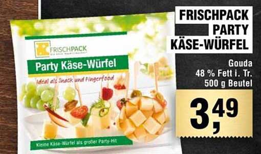 FRISCHPACK PARTY KÄSE-WÜRFEL