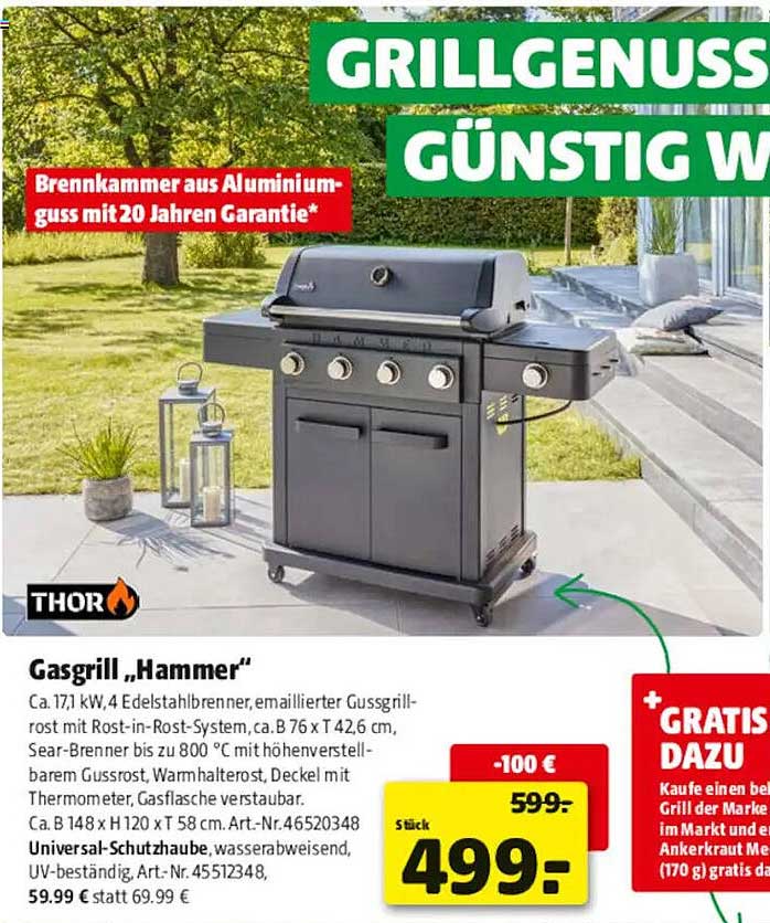 Gasgrill „Hammer“