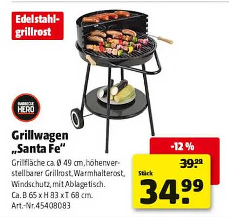 Grillwagen „Santa Fe“