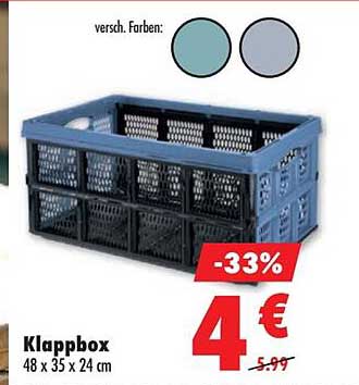 Klappbox 48 x 35 x 24 cm