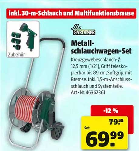 Metall-schlauchwagen-Set