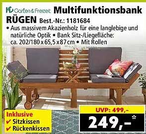 Multifunktionsbank RÜGEN Best.-Nr.: 1181684