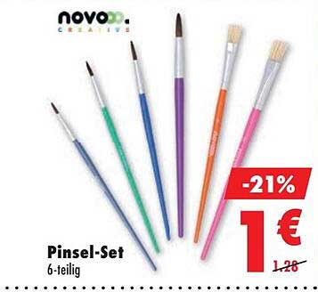 Pinsel-Set 6-teilig