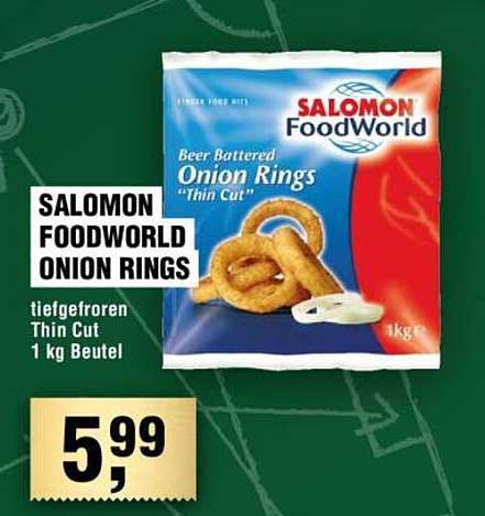 SALOMON FOODWORLD ONION RINGS