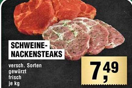 SCHWEINE-NACKENSTEAKS